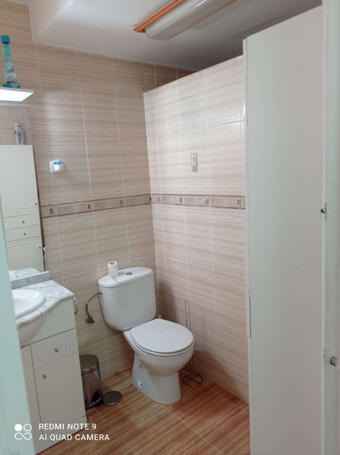 For rent from 1.9.26-30.6.27 Nice studio with sea views on 1st line beach Los Boliches in Fuengirola