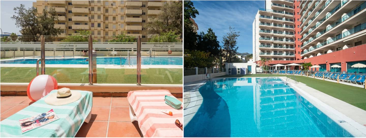 SE ALQUILA HASTA 31.5.26 PRECIOSO APARTAMENTO CON VISTAS AL MAR EN BENALMADENA COSTA.-