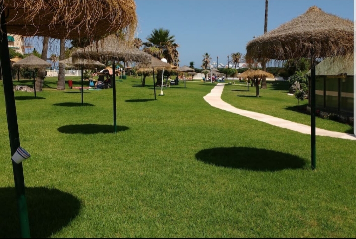 Se alquila MEDIA TEMPORADA 01/09/2026 - 30/06/2027 magnifico apartamento  en 1ª línea de playa con vistas al mar en Benalmádena.