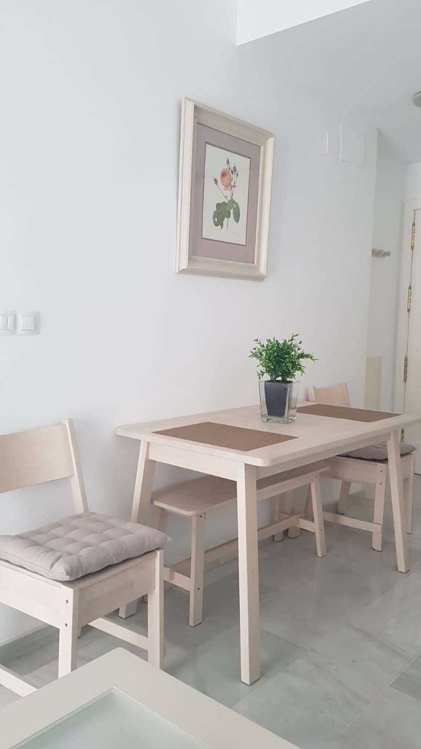 Se alquila desde ahora hasta 31.03.26  y desde 01/09/2026 hasta 30/06/2027   bonito apartamento a 30 metros  de la playa de los Boliches en Fuengirola