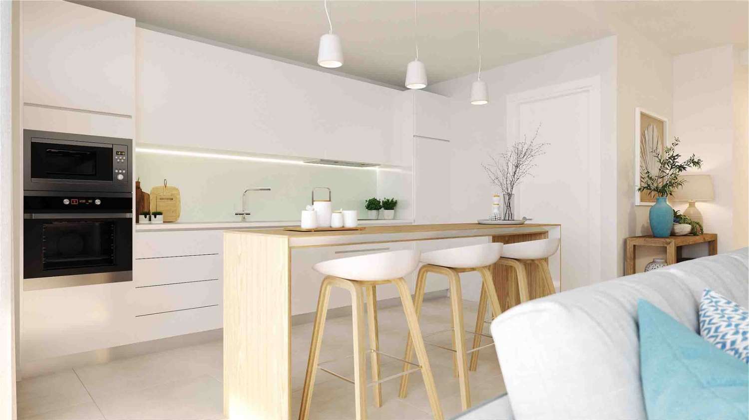 APARTAMENTO BAJO EN VENTA OBRA NUEVA EN EXCLUSIVA PROMOCIÓN EN LOS ALAMOS (TORREMOLINOS)