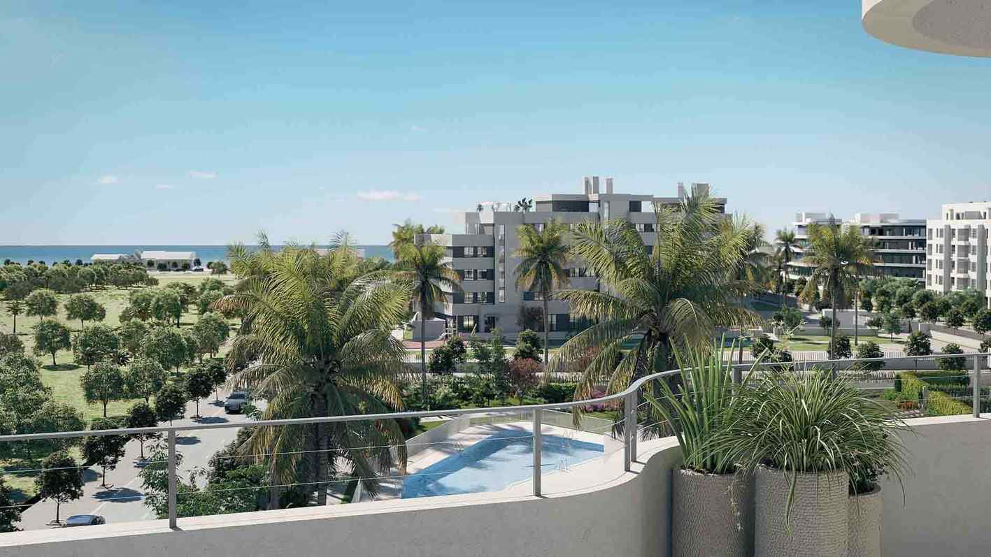 APARTAMENTO BAJO EN VENTA OBRA NUEVA EN EXCLUSIVA PROMOCIÓN EN LOS ALAMOS (TORREMOLINOS)