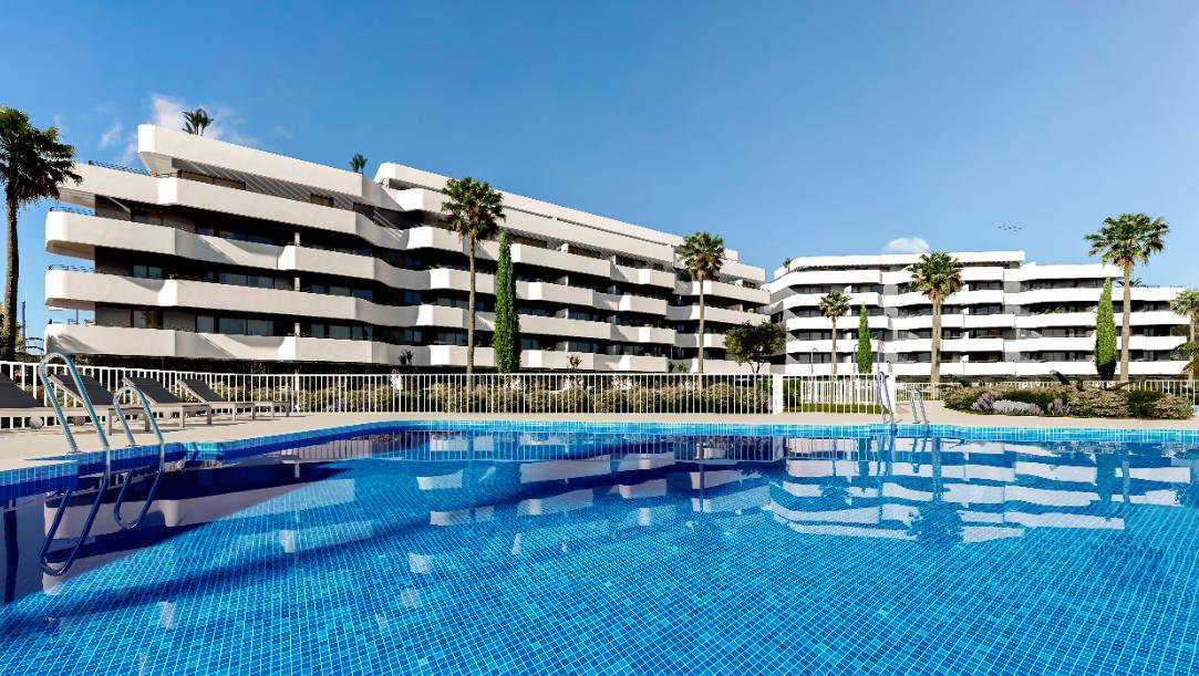 APARTAMENTO BAJO EN VENTA OBRA NUEVA EN EXCLUSIVA PROMOCIÓN EN LOS ALAMOS (TORREMOLINOS)