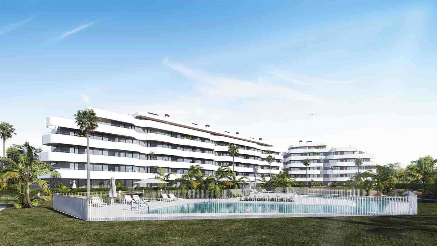 APARTAMENTO BAJO EN VENTA OBRA NUEVA EN EXCLUSIVA PROMOCIÓN EN LOS ALAMOS (TORREMOLINOS)