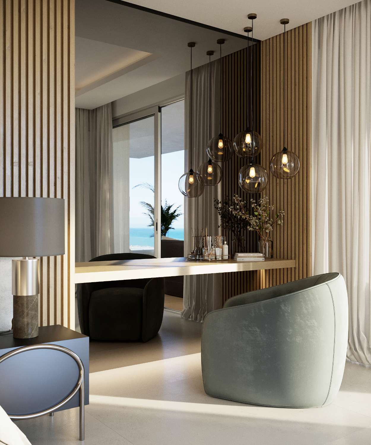 APARTAMENTO DE LUJO VISTAS AL MAR, EN VENTA, OBRA NUEVA EN 1º LINEA DE PLAYA (MALAGA)