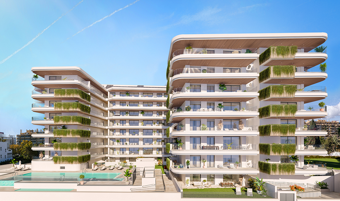 VENTA APARTAMENTO OBRA NUEVA A TAN SOLO UN PASO DE LA PLAYA, EN ZONA PUERTO DEPORTIVO (FUENGIROLA)