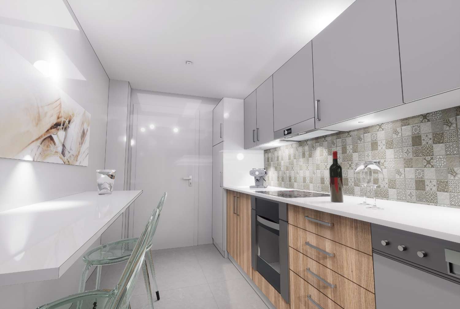 MEDIA TEMPORADA . SE ALQUILA 01.04.26 - 31.5.27 MAGNIFICO APARTAMENTO  CON VISTAS AL MAR EN 1ª LINEA EN FUENGIROLA