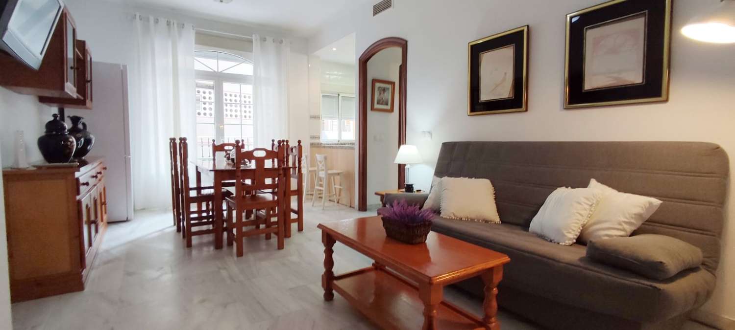 Se alquila desde 01/03/25- 30/06/26 bonito apartamento en 2ª linea de playa en Fuengirola