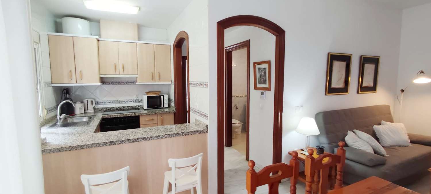 Se alquila desde 01/03/25- 30/06/26 bonito apartamento en 2ª linea de playa en Fuengirola