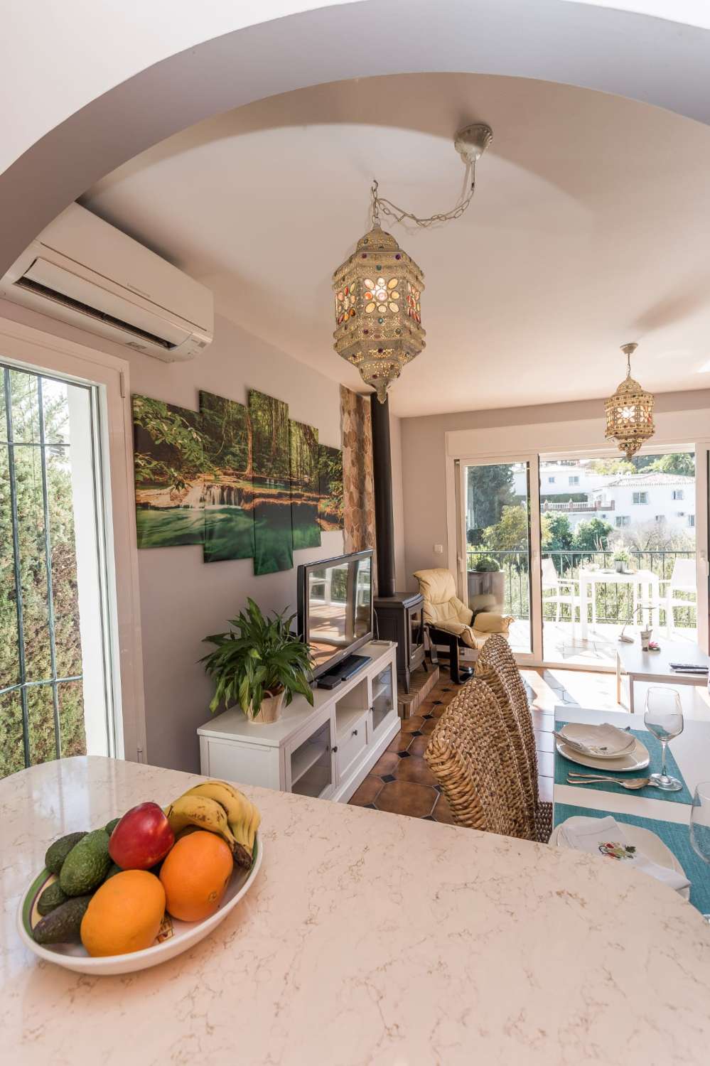 SE ALQUILA LARGA TEMPORADA  BONITO CHALET PAREADO EN EL CHAPARRAL DE MIJAS COSTA