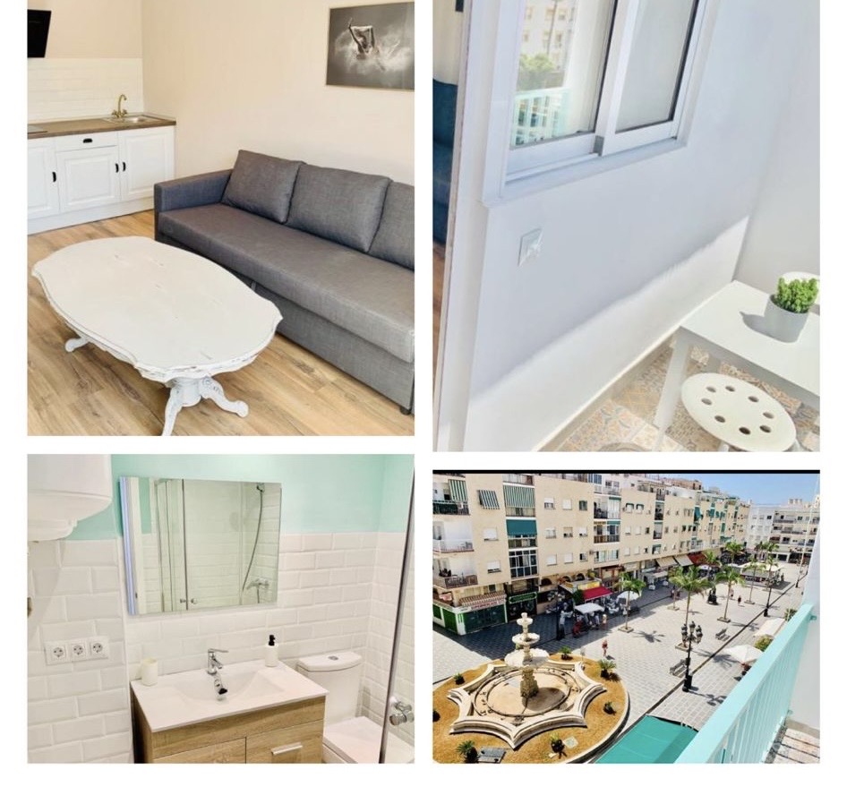 se alquila bonito estudio desde 10/09/2026 hasta 31.5.27 en el centro de  Torremolinos