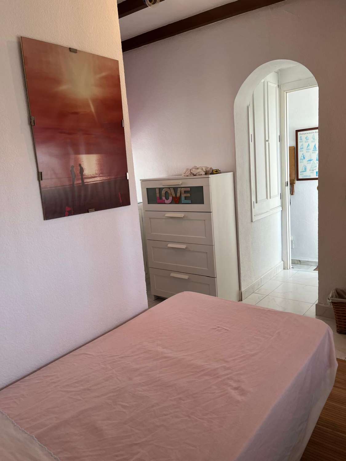 MEDIA TEMPORADA . SE ALQUILA DESDE 1.9.26-30.6.27  BONITO ATICO  DUPLEX EN BENALMADENA CON VISTAS AL MAR