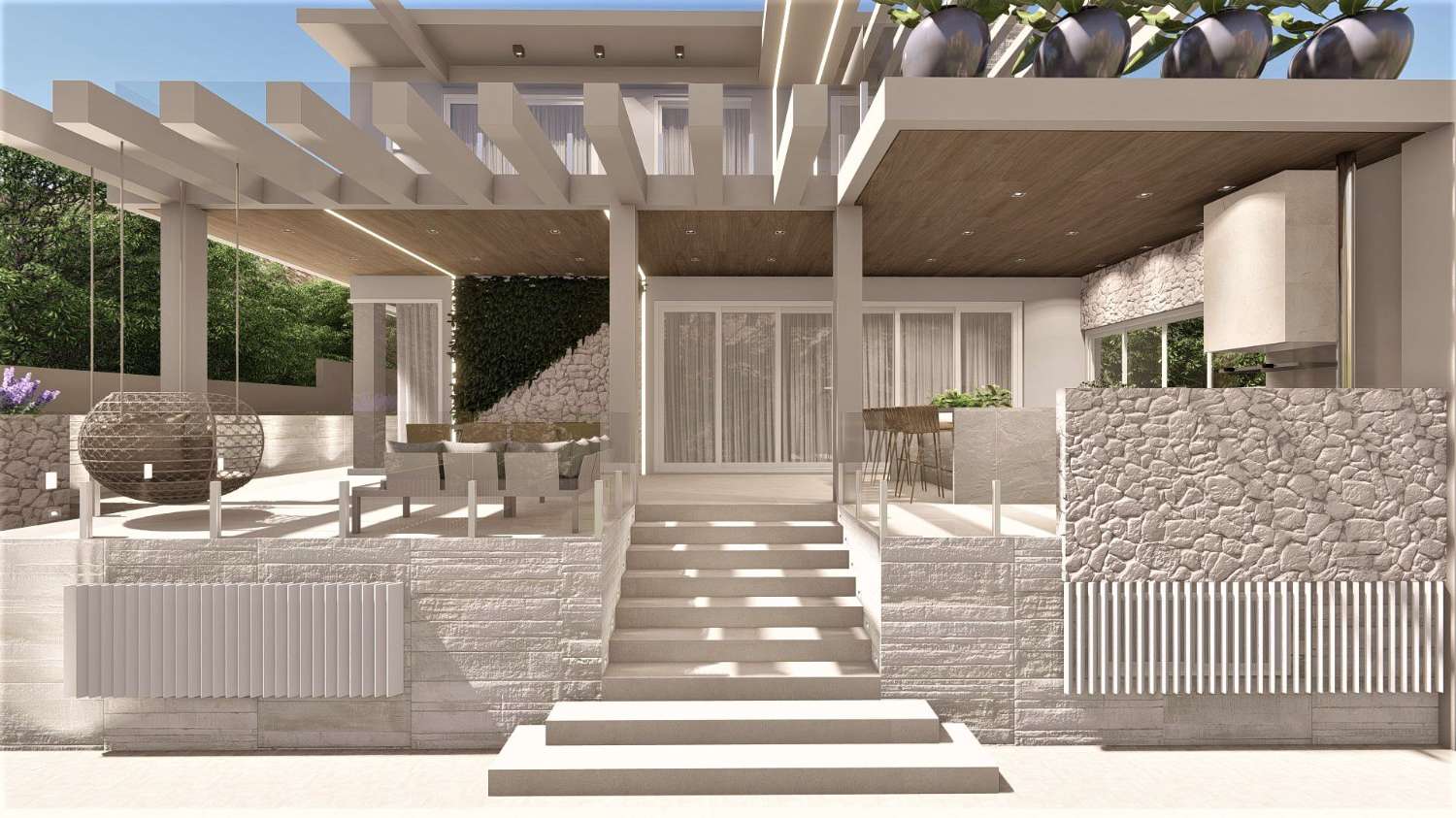 SE VENDE MARAVILLOSA VILLA DE DISEÑO CON VISTAS AL MAR EN ARROYO DE LA MIEL (BENALMADENA)