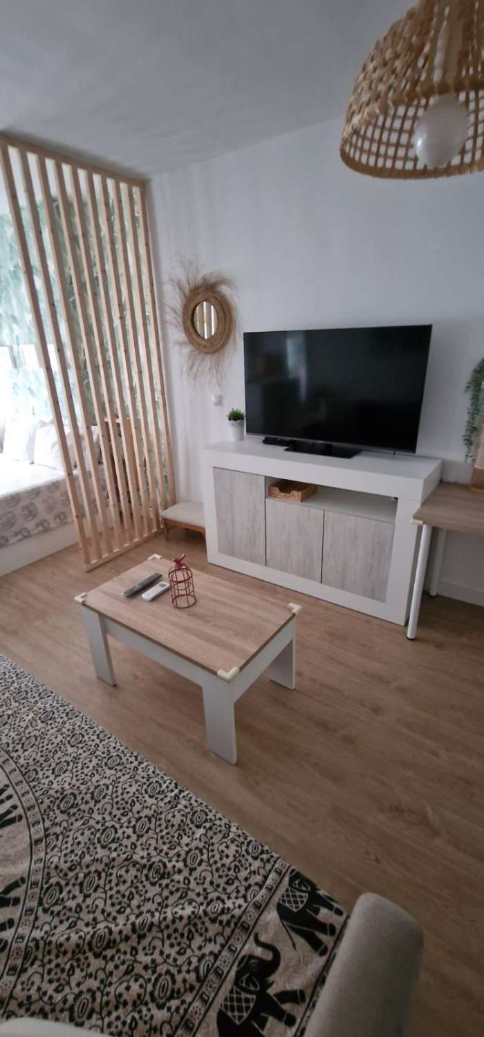 STUDIE TIL LEJE FRA 1.9.26-30.6.27 RENOVERET NÆR LA CARIHUELA (TORREMOLINOS)