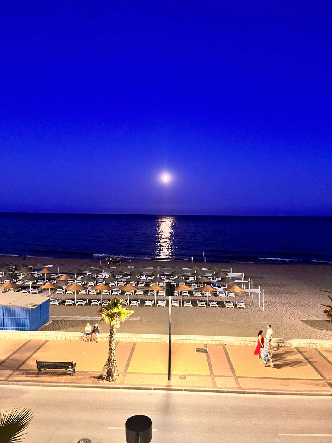 SE ALQUILA  DESDE 01.10.26-30.06.27 MAGNIFICO APARTAMENTO CON VISTAS  FRONTALES AL MAR EN 1ª LINEA DE PLAYA EN LOS BOLICHES (FUENGIROLA )