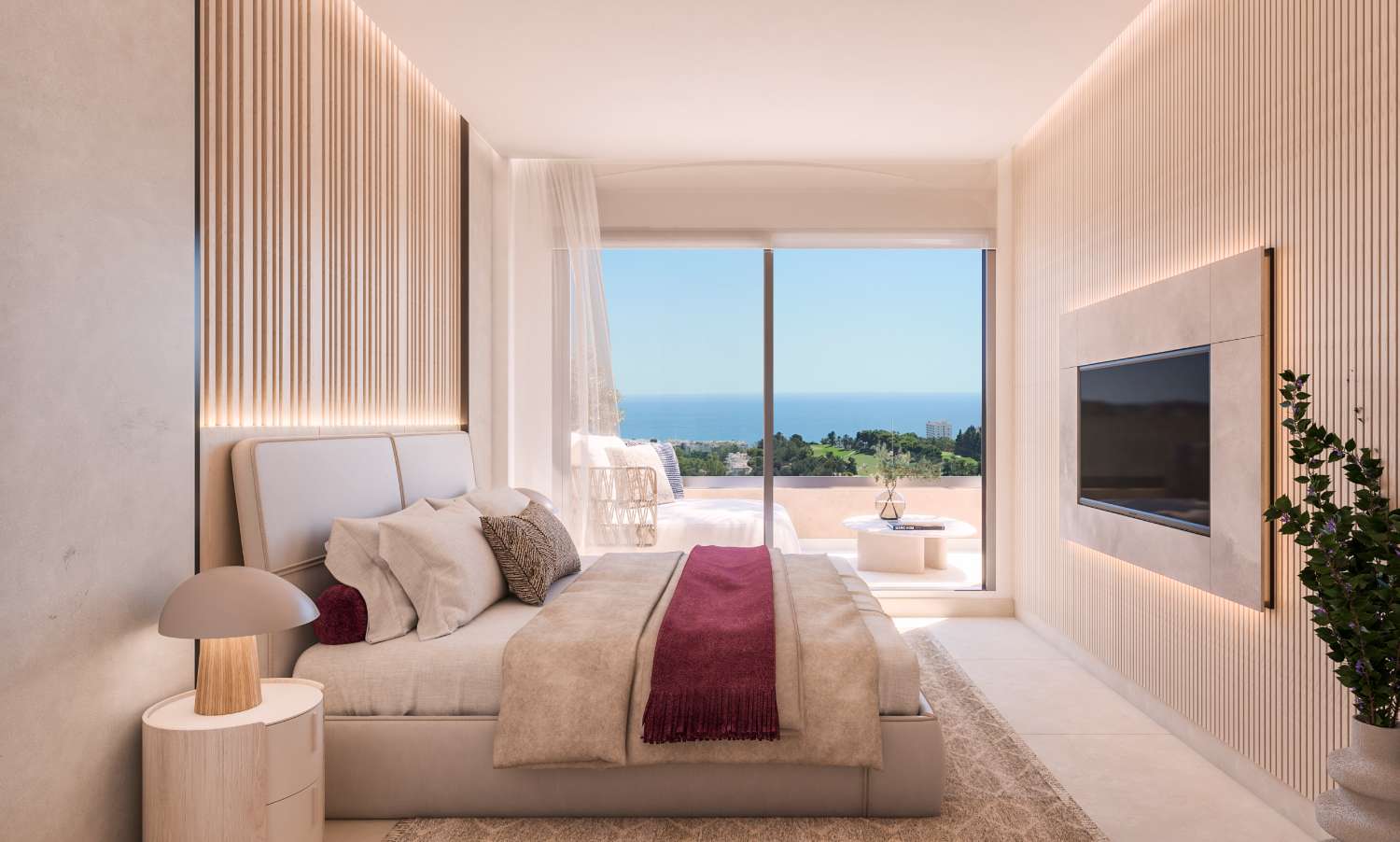 Obra nueva. En venta estupendos apartamentos en un exclusivo complejo residencial en Benalmádena