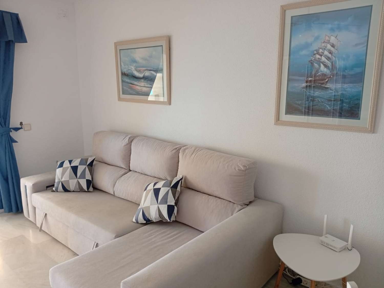 Media Temporada. Se alquila de 1.9.26-30.6.27 bonito apartamento con vistas al mar en 1ª linea  en zona Carvajal (Fuengirola)