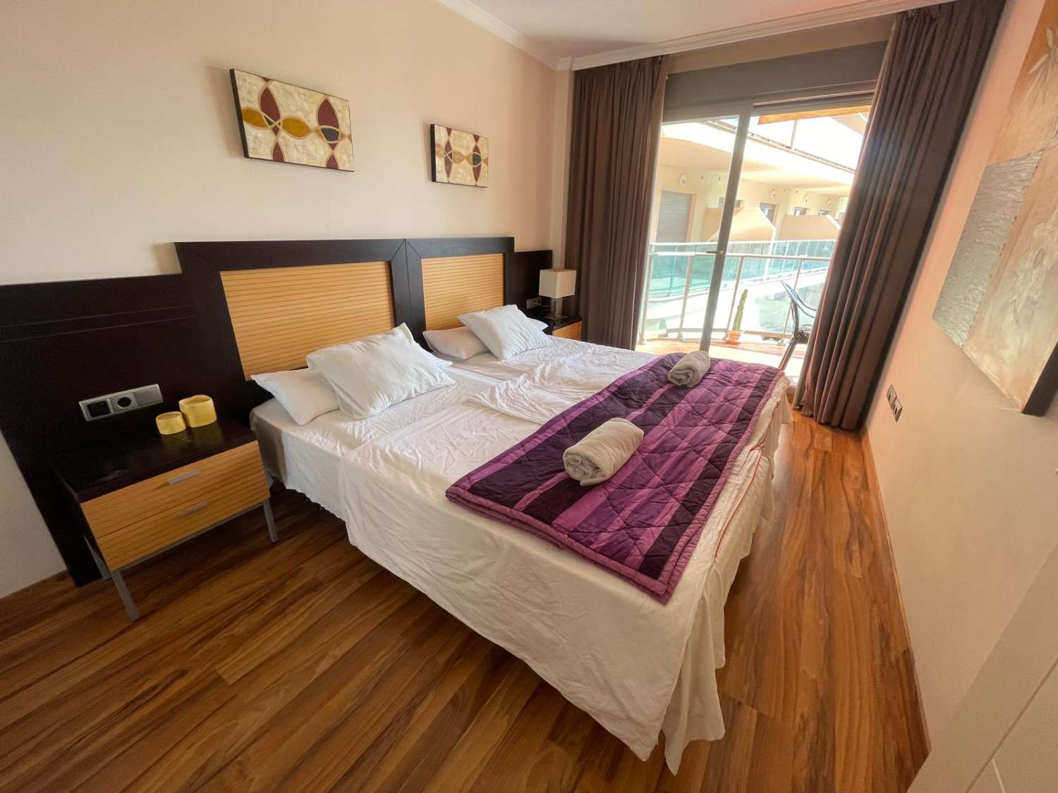 Se alquila  desde ahora hasta 15/03/2026 bonito apartamento con vistas al mar en Benalmádena a 200 metros de la playa