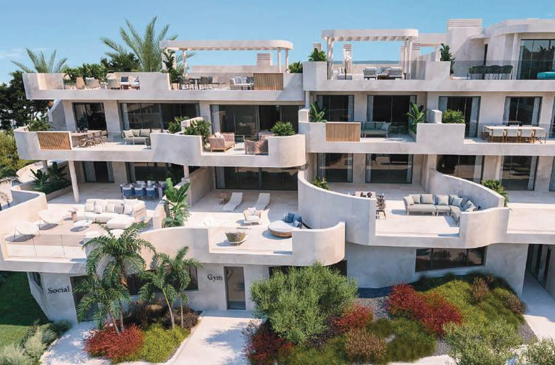 Penthouse til salg i Estepona