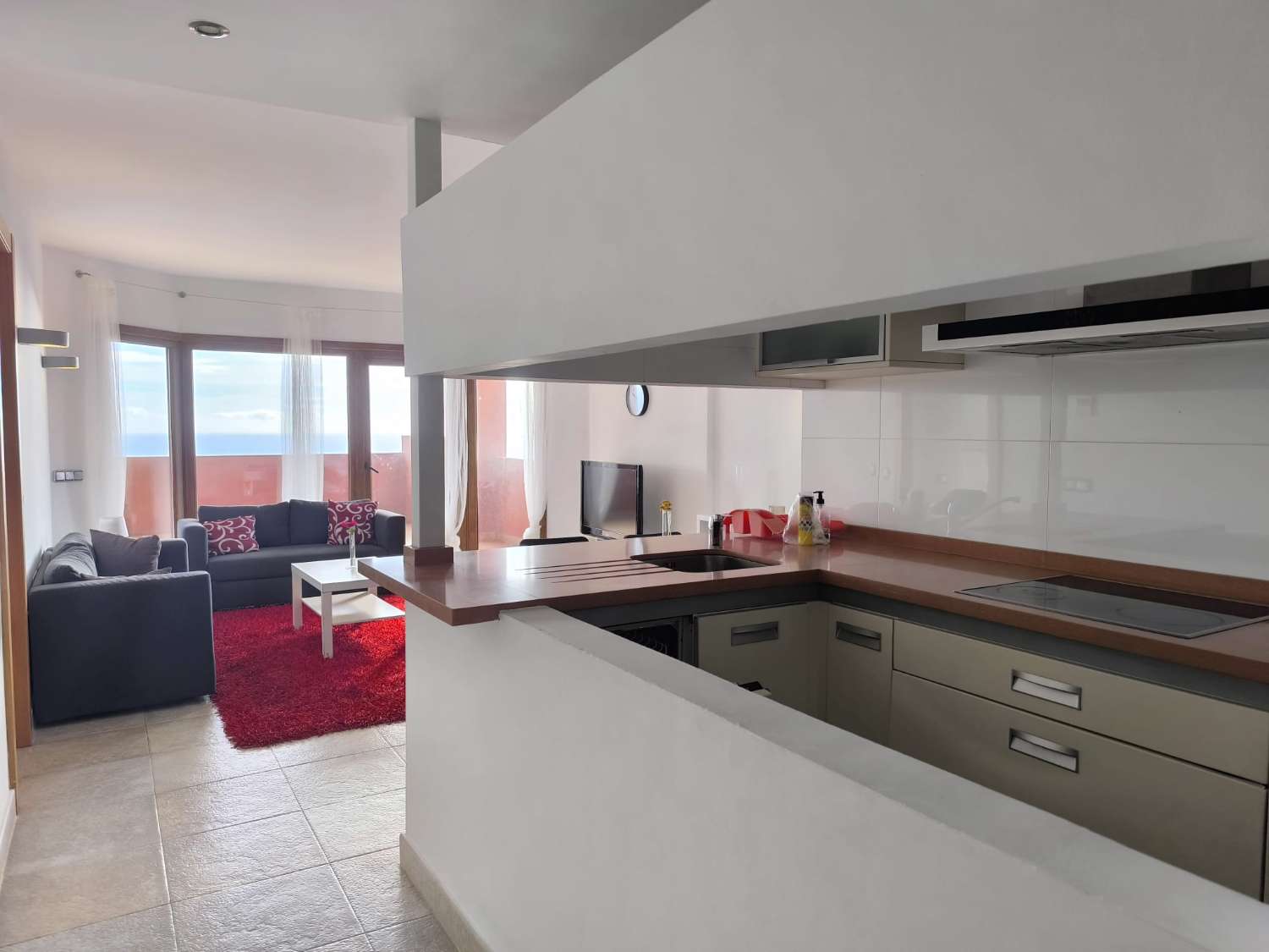 LARGA TEMPORADA SE ALQUILA  DESDE AHORA  BONITO  APARTAMENTO CON VISTAS AL MAR  EN ALTOS DEL HIGUERON