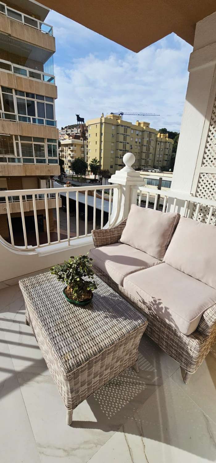 LARGA TEMPORADA, DESDE 01/03/2027 SE ALQUILA PRECIOSO APARTAMENTO FRONTAL AL MAR EN FUENGIROLA