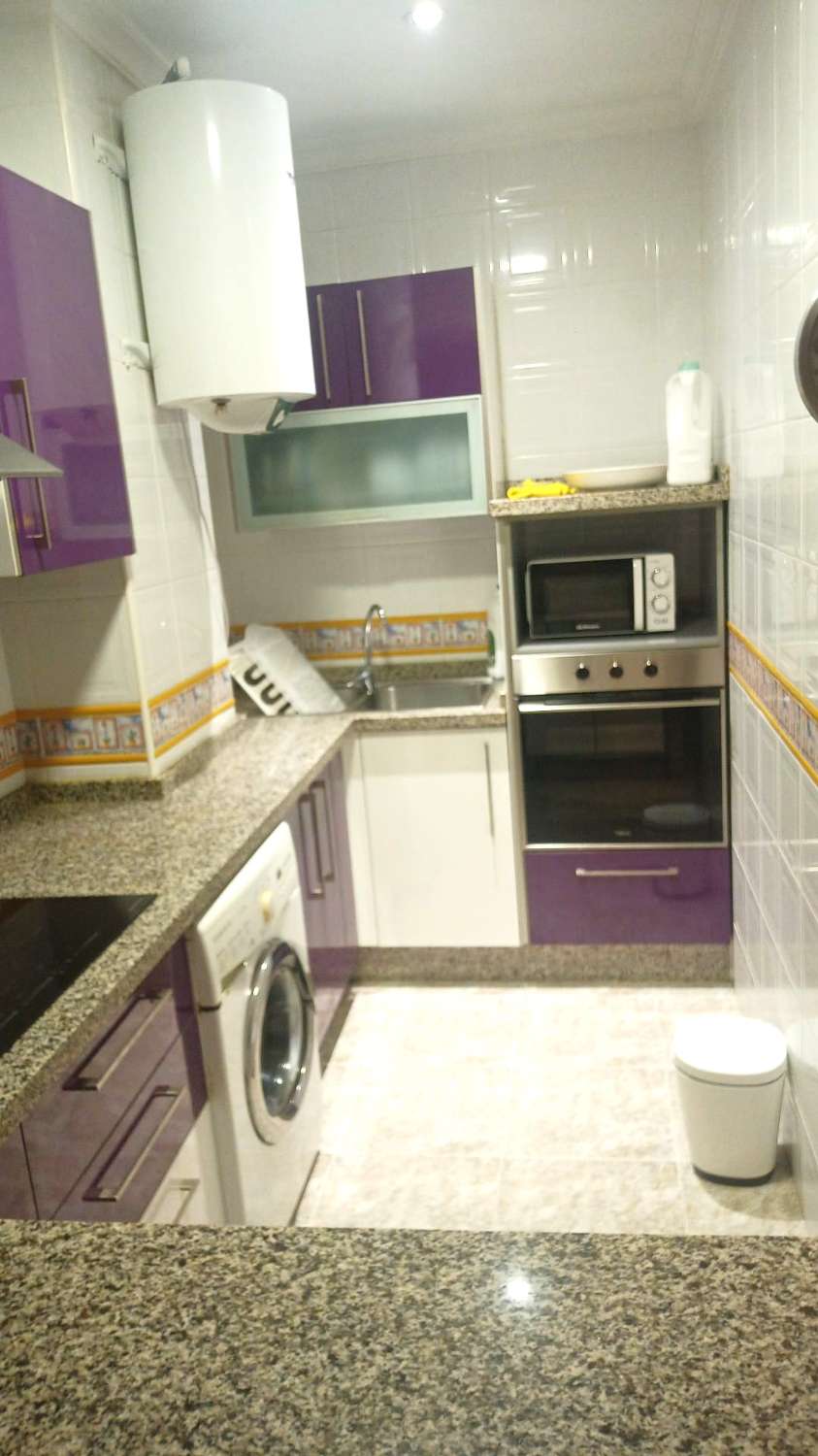 SE ALQUILA  DESDE   ahora  hasta 30.6.26. BONITO APARTAMENTO EN 1ª LINEA DE PLAYA EN LA CARIHUELA (TORREMOLINOS).